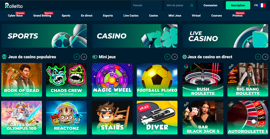 Francophone Rolletto casino en ligne Avis pour Joueurs Aujourd’hui